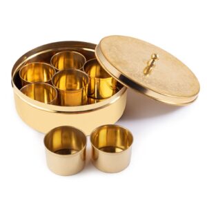 Brass Masal Box