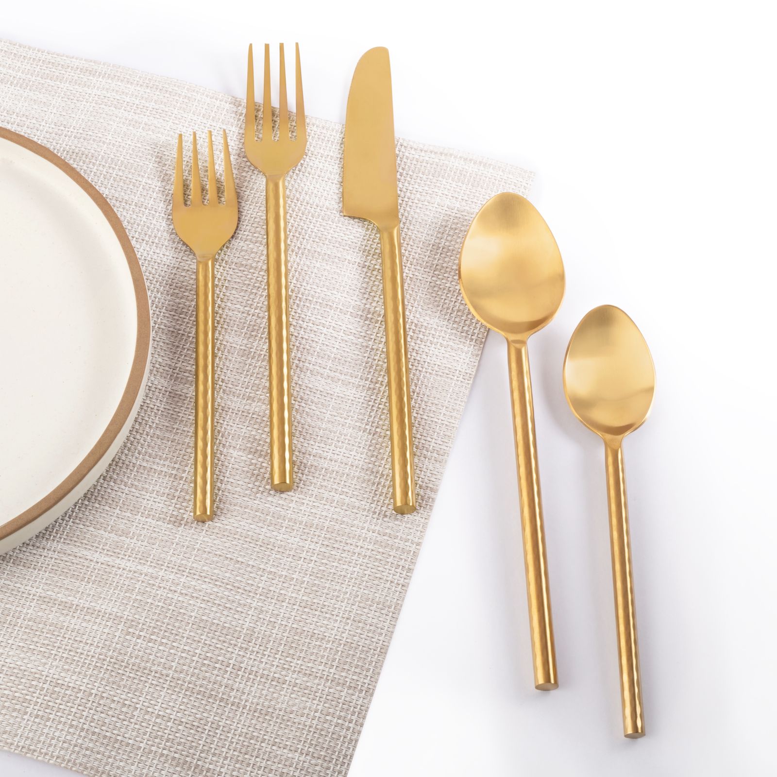 Brass Cutlery Set